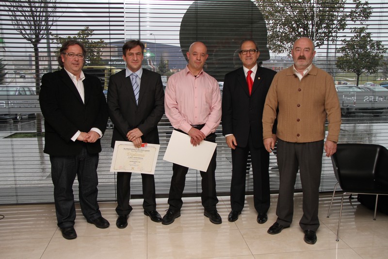 Entrega Recompensas Real Federación Española de Judo y D.A., en Pamplona.